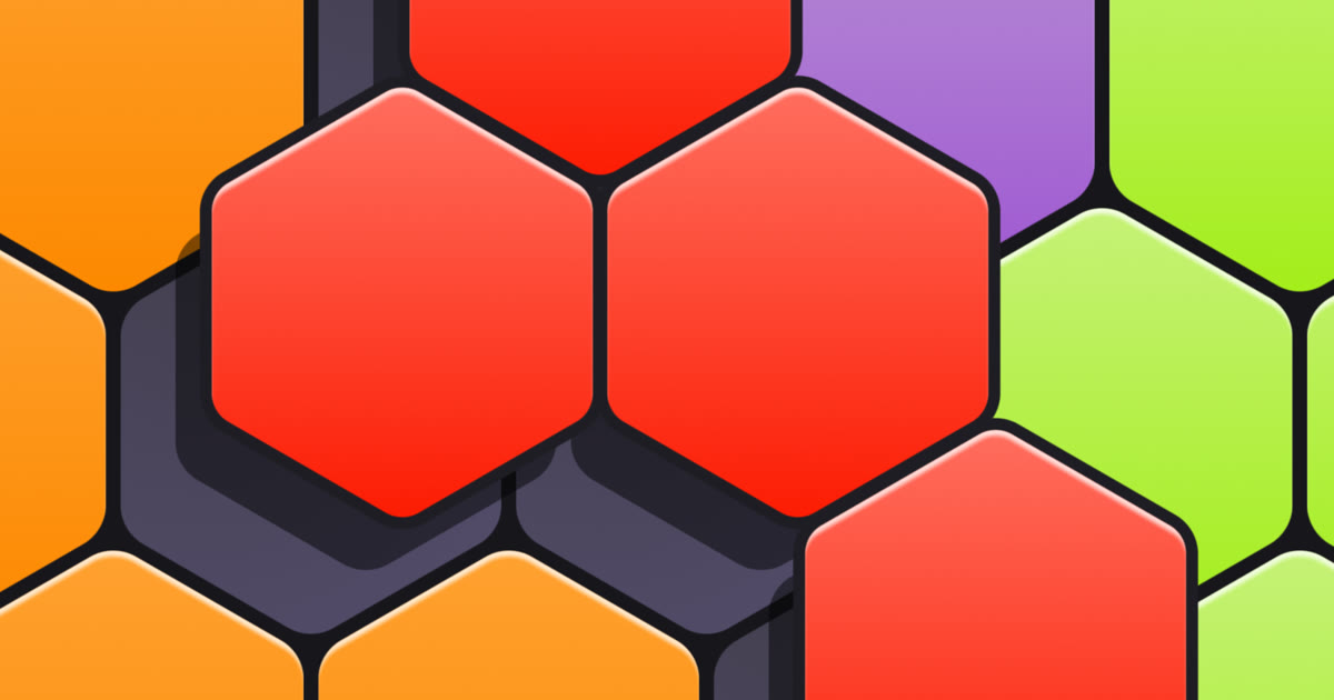 Hex by HyperPolished - hexagonal puzzle game for iPhone and iPad