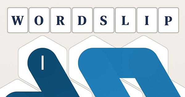 Play WordSlip online for free - daily word puzzle on a hexagonal grid